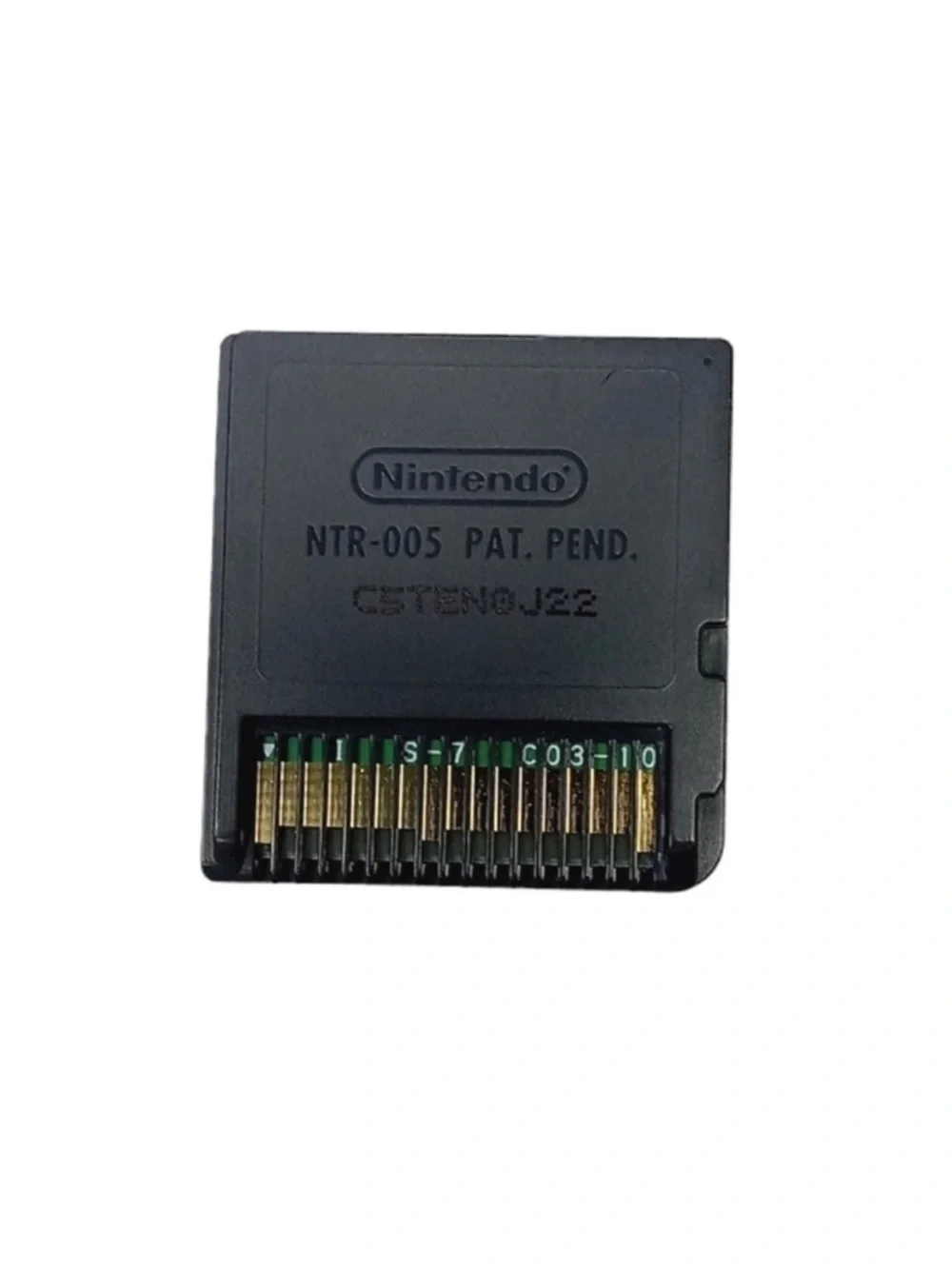 Nintendo Treasure World Game Card - Black